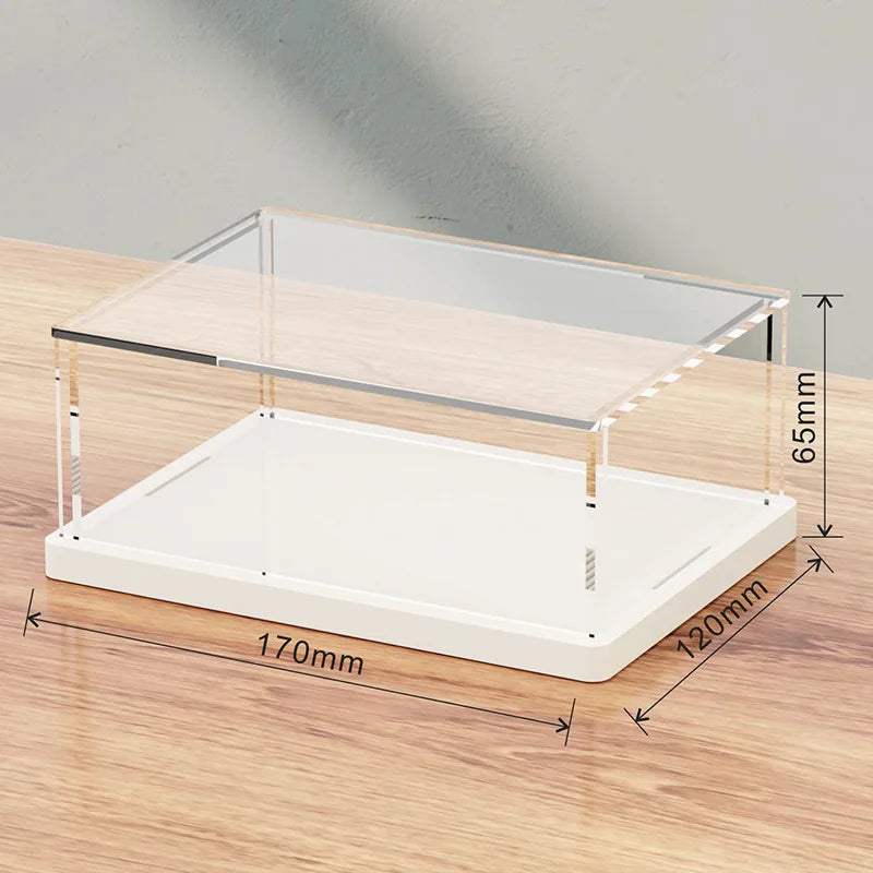 Fully Transparent Acrylic Car Model Display Case 2-6 Layer Storage Box With Door Hot Wheels Acrylic Cabinet For 1/32 Racing Car