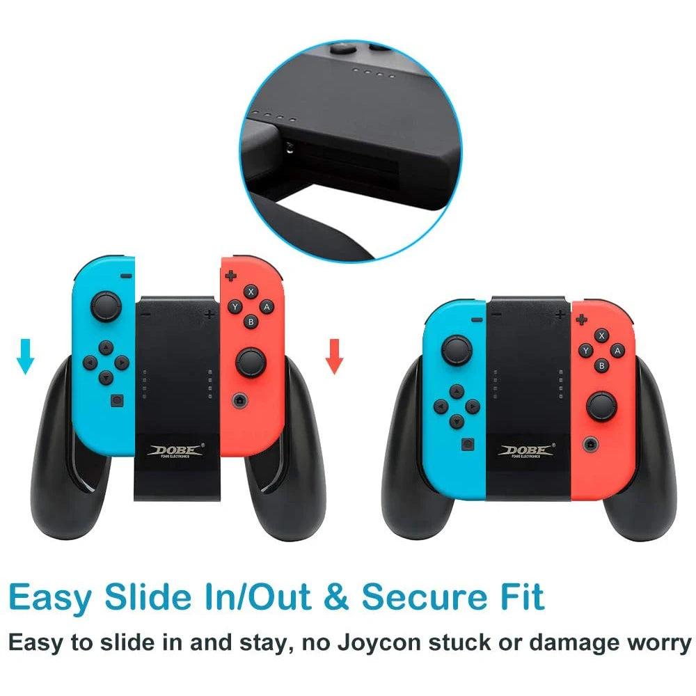Joycon Handle Charging Grip For Nintendo Switch Handle Charging Dock Station Charger NS Game controller Charger Accessories