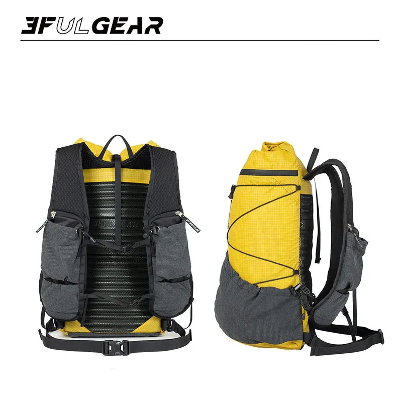 3F UL 500 Grams 20+5L UHMWPE KAOLA 26x24x52CM Backpack