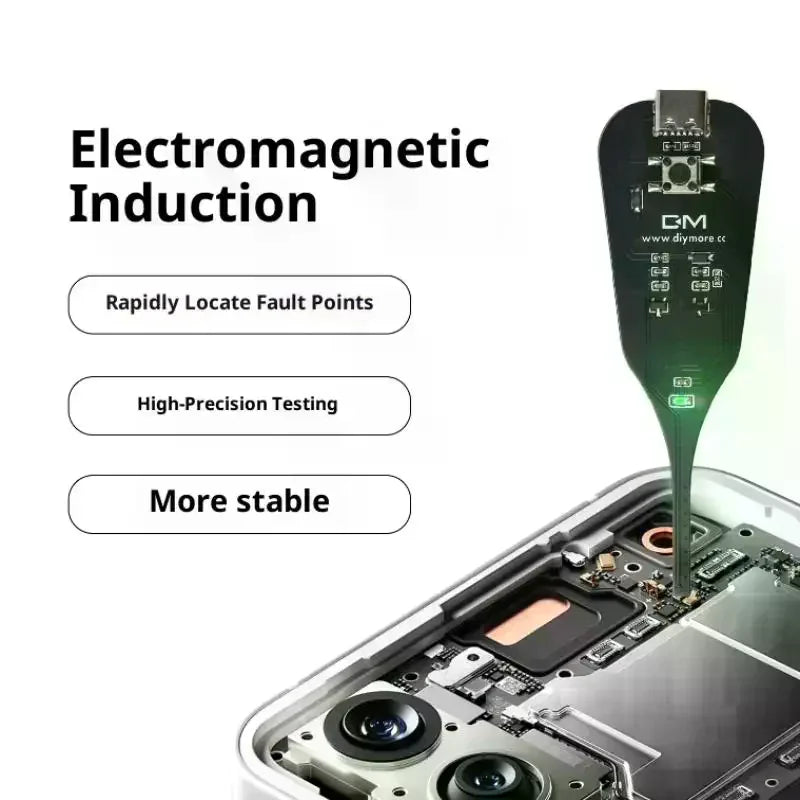 Inductance Tester Non-Contact Coil Detection Tool For PC Mobile Motherboard Repair Diagnostics Quick Fault Check
