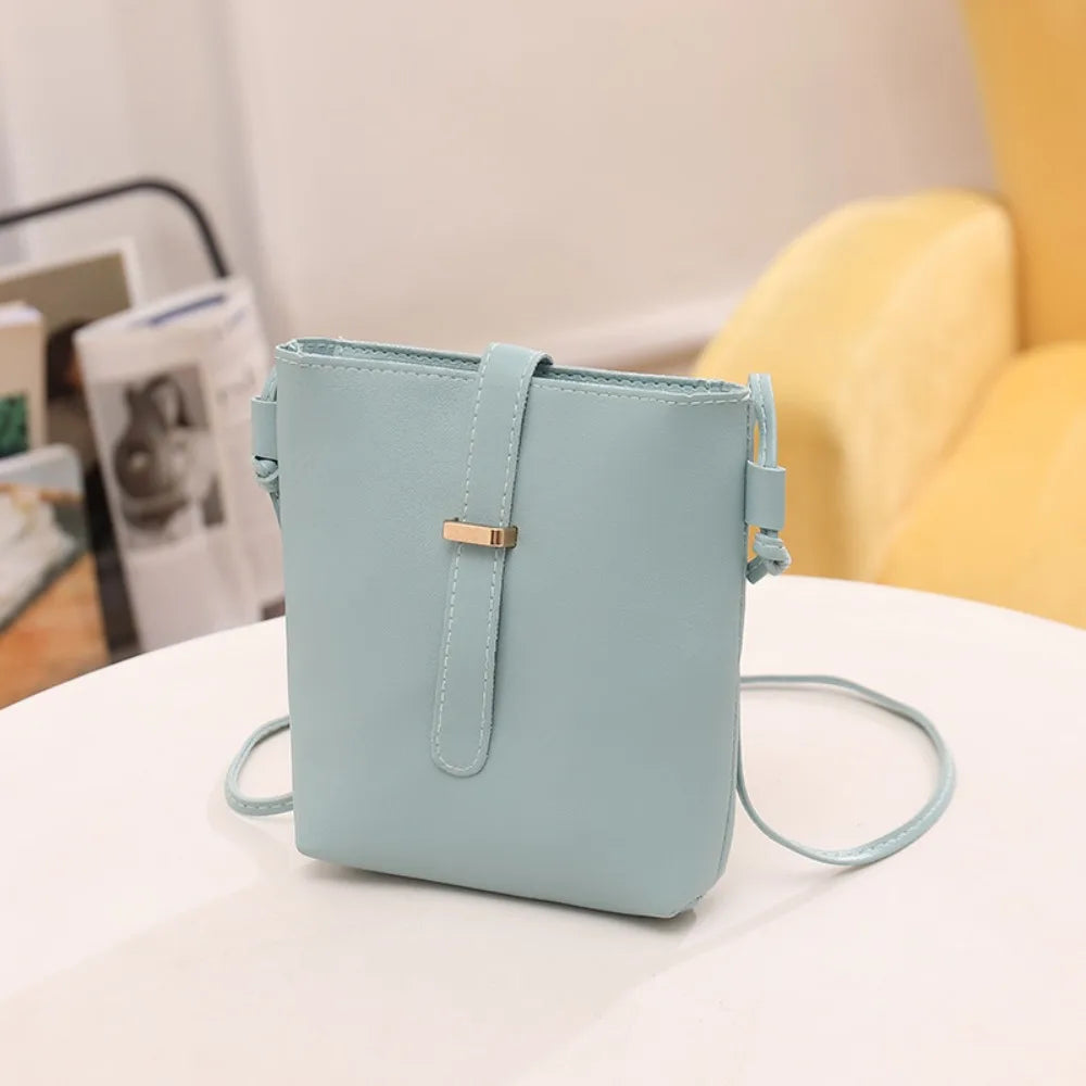 Fashion PU Leather Women Crossbody Bags 10 Colors Waterproof Girls Tote Bag Ladies Small Purses Women Girls
