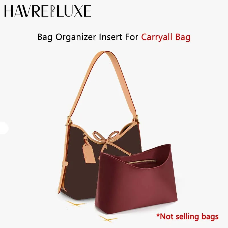 Bag organizer insert For carryall S durable fashion bag support storage inner modification bag accessories