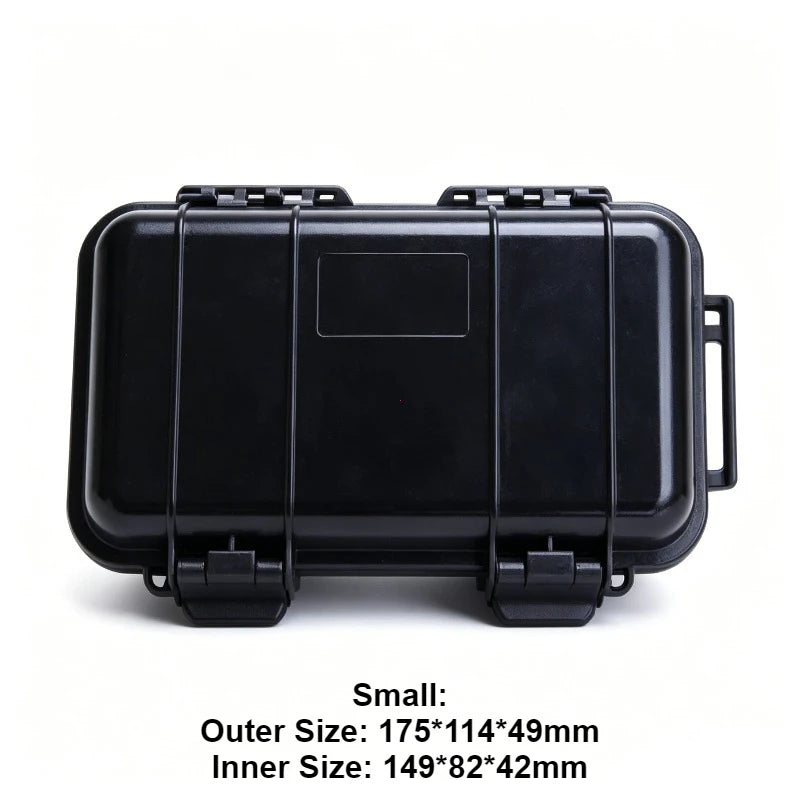4 Color Outdoor Storage Carry Box Waterproof Shockproof Survival Airtight Case Fall-resistant ABS Travel Sealed Container