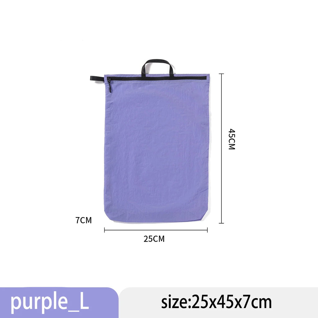 Reusable Nylon 4-Size Travel Storage Pockets With Hand Strap Water-resistant Clothing Organizer For Trip Packing 4size/lot