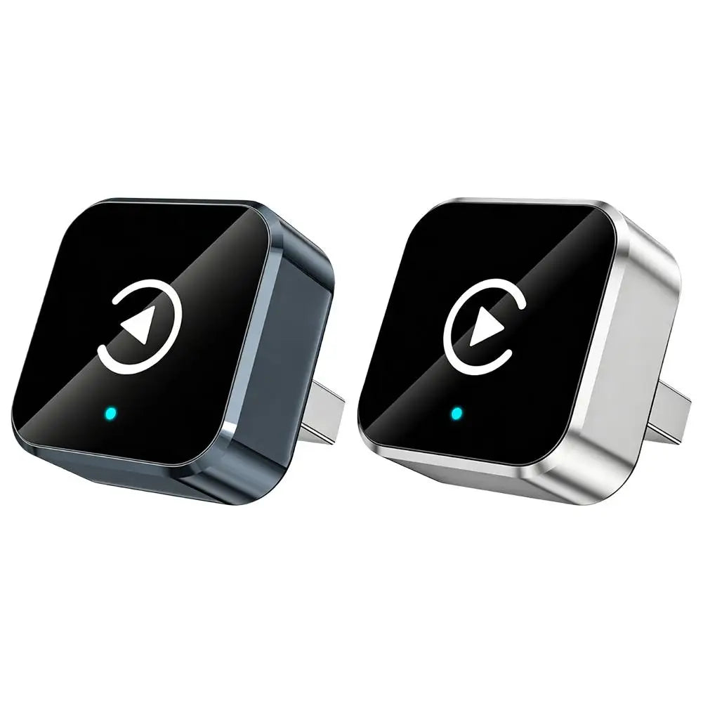 Wireless CarPlay Adapter with Bluetooth 5.0 No Lag USB Dongle Convert Wired to Wireless Auto Connect for iPhone Android 2026