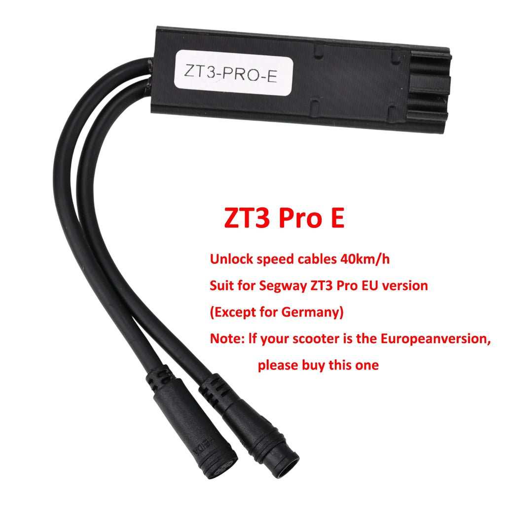 Speed Unlock Controller for Segway ZT3 / ZT3 Pro Upgrade Release Speed Max Speed 40km/h Governor Cable Parts