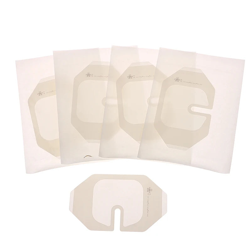 5PCS 6X7cm PU Transparent Film Dressing Waterproof Wound Bandage Adhesive Patches Post Surgical Shower Or IV Shield Tattoo