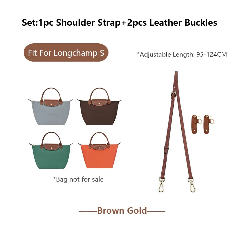 Bag Shoulder Strap For Longchamp S Short Handle Bag Crossbody Bag Strap Adjustable Bag Belt Durable Bag Replacement Accessories