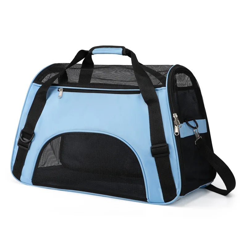 Breathable Pet Carrier Bag Summer Portable Shoulder Handbag for Cat Dog Outdoor Travel