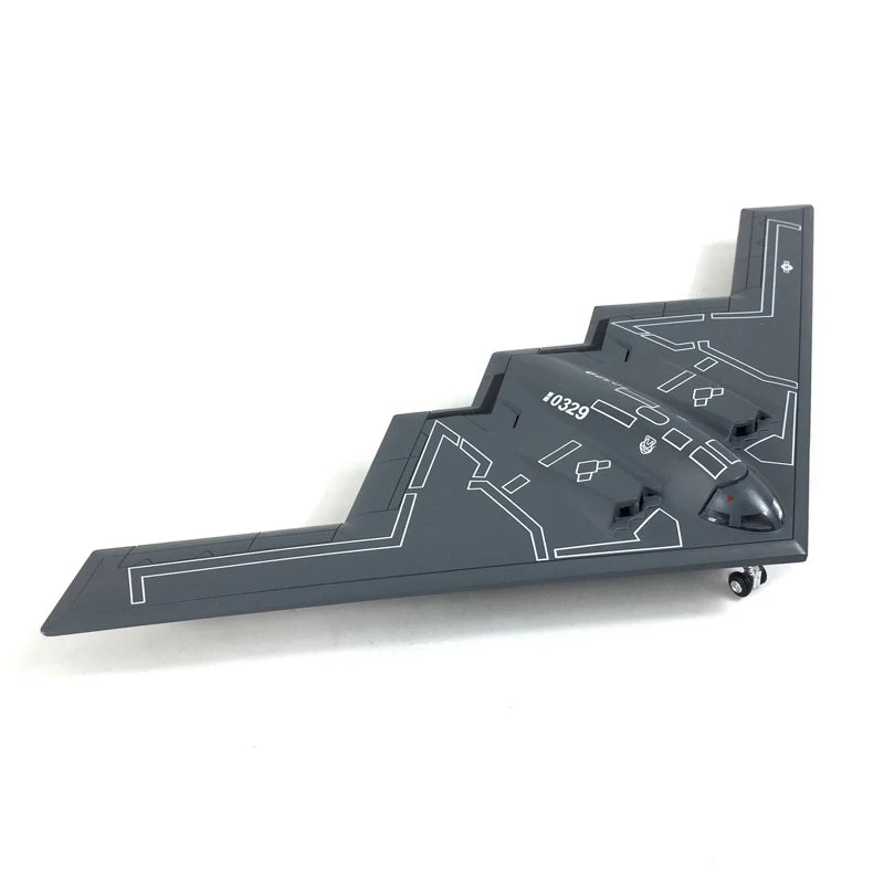 JASON TUTU 1/200 Scale Diecast Alloy Model B-2 Stealth and Strategic Bomber US Air Force Ghost B2 Fighter Military Collect gifts
