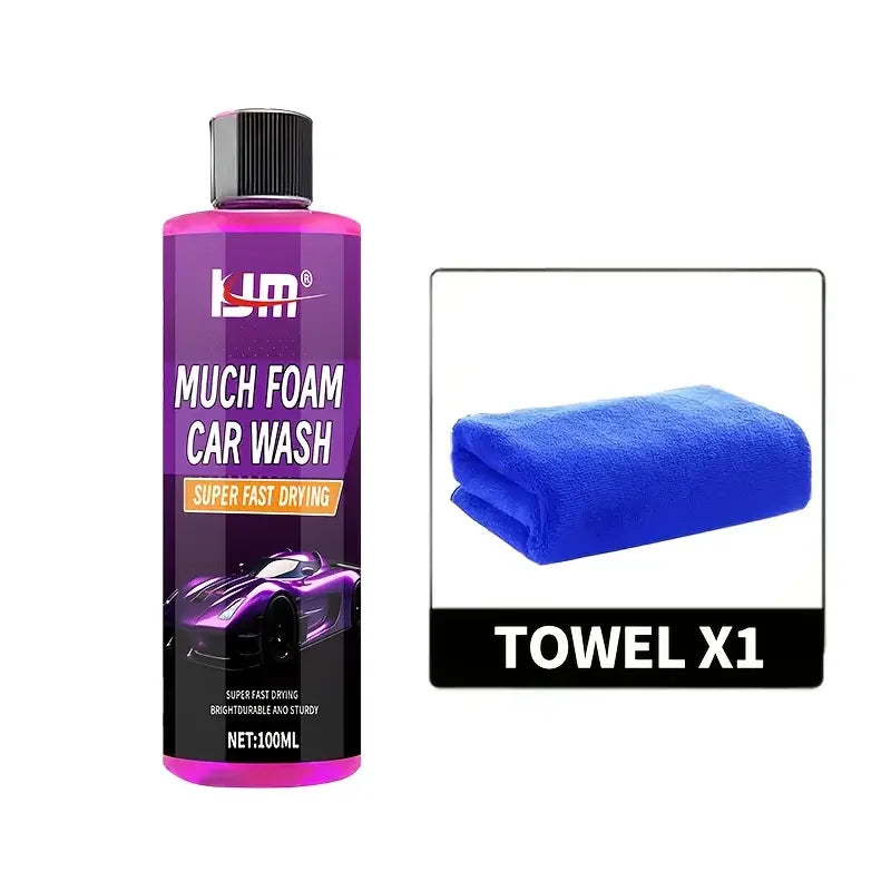 Foam Car Wash Concentrate - Snow Foam Car Wash Soap (for Use with Foam Cannons, Foam Guns, or Bucket Wash Systems)