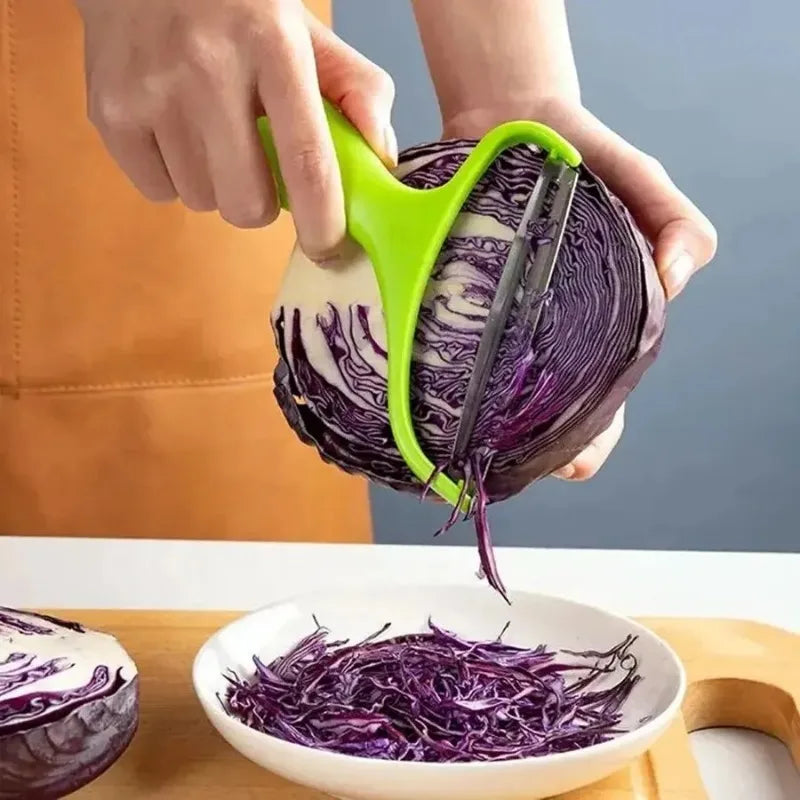 1Pcs Peeler Vegetables Fruit Stainless Steel Cabbage Graters Salad Potato Slicer Kitchen Accessories Cooking Tools Wide Mouth