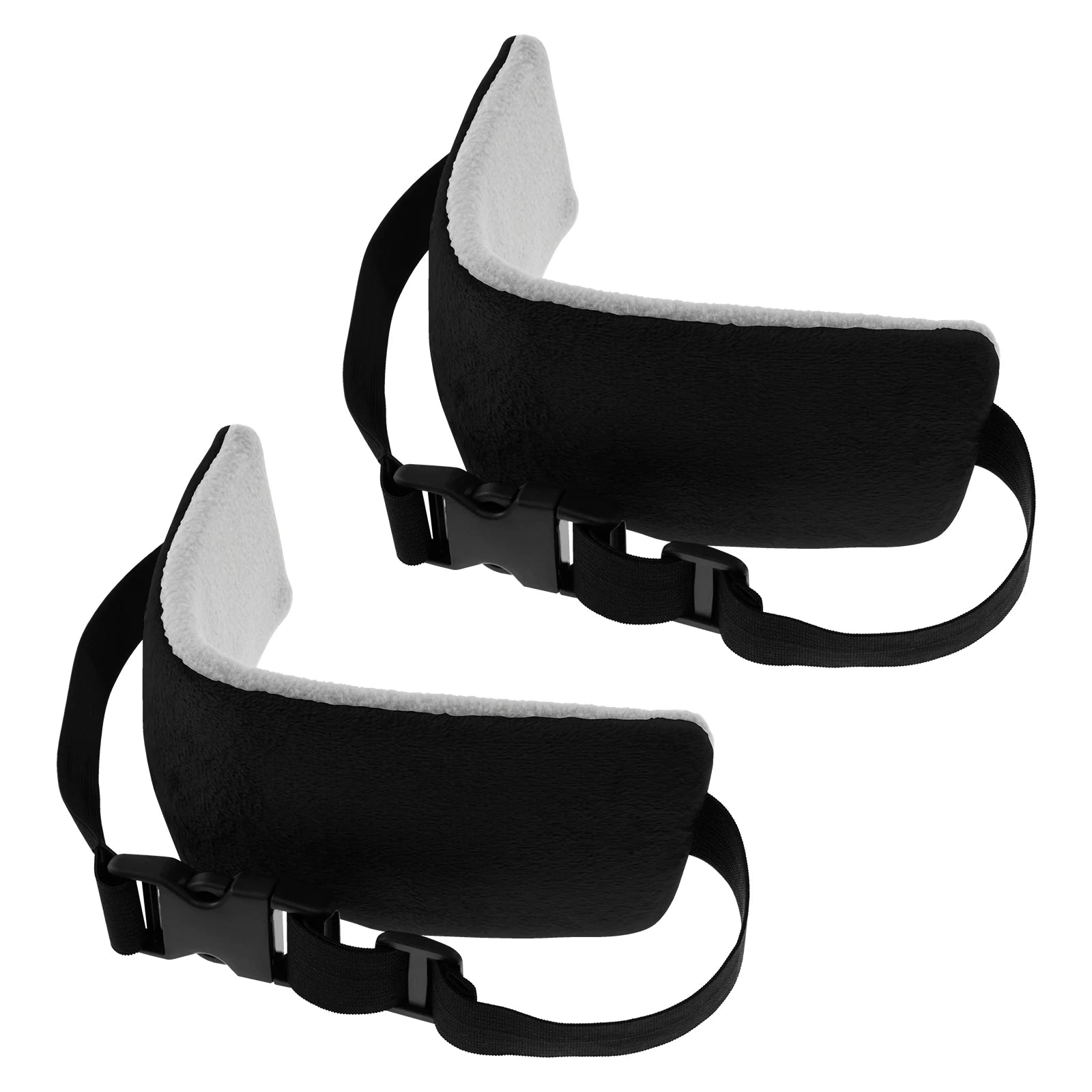 2Pcs Travel Pillow Neck Pillow Alternative Adjustable Head Support Strap Comfortable Airplane Head Straps for Airplanes and Cars