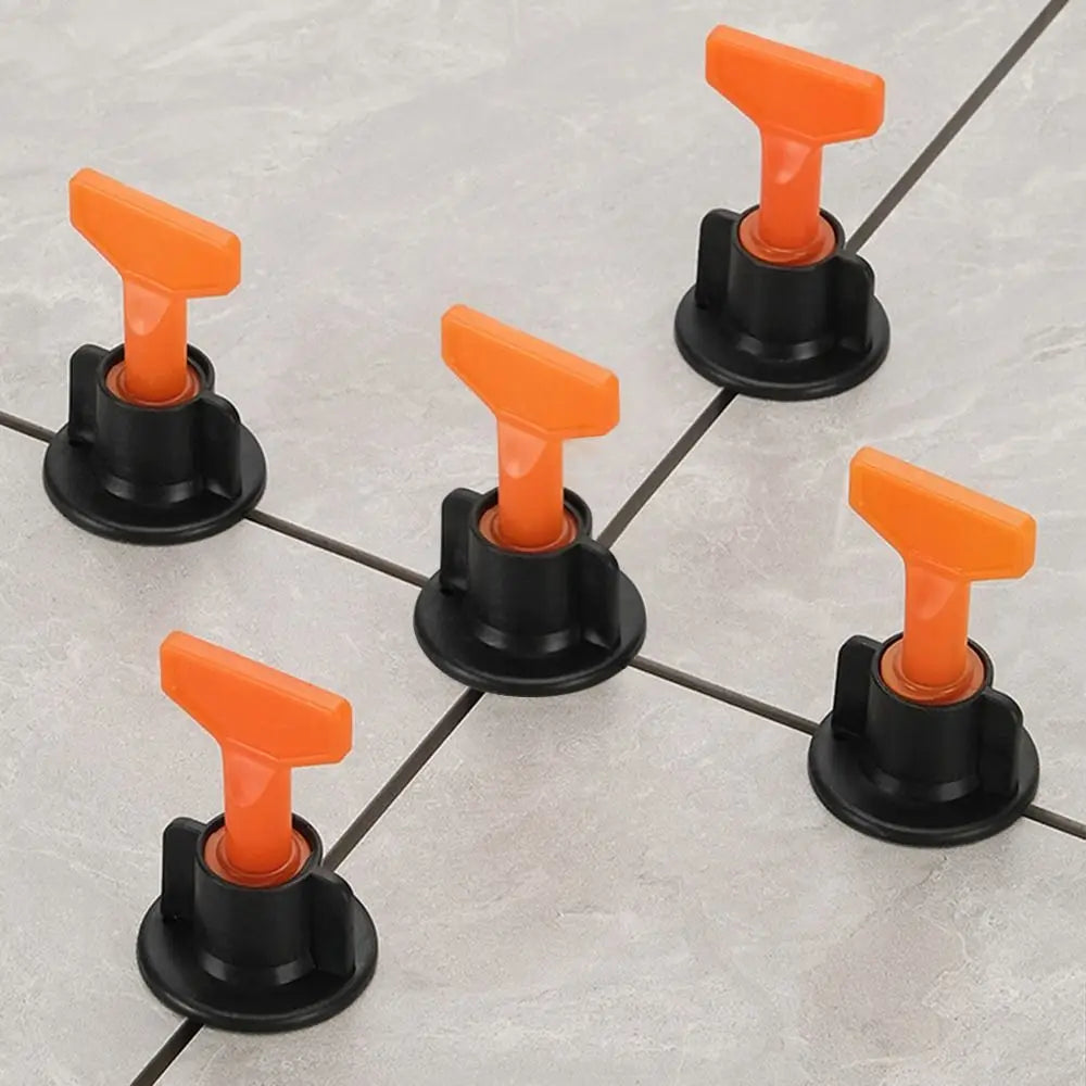 126pcs/151pcs Accessories Floor Leveling Tile Spacers Clips Leveling System Reusable Floor Gap Clips Ceramic Leveling System