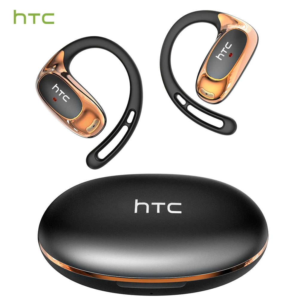 Bluetooth Auricles HTC NE35 2026 AI Real-Time Language Translator Earbuds 134 Languages BT6.0 IPX5 90H Battery Wireless Headset