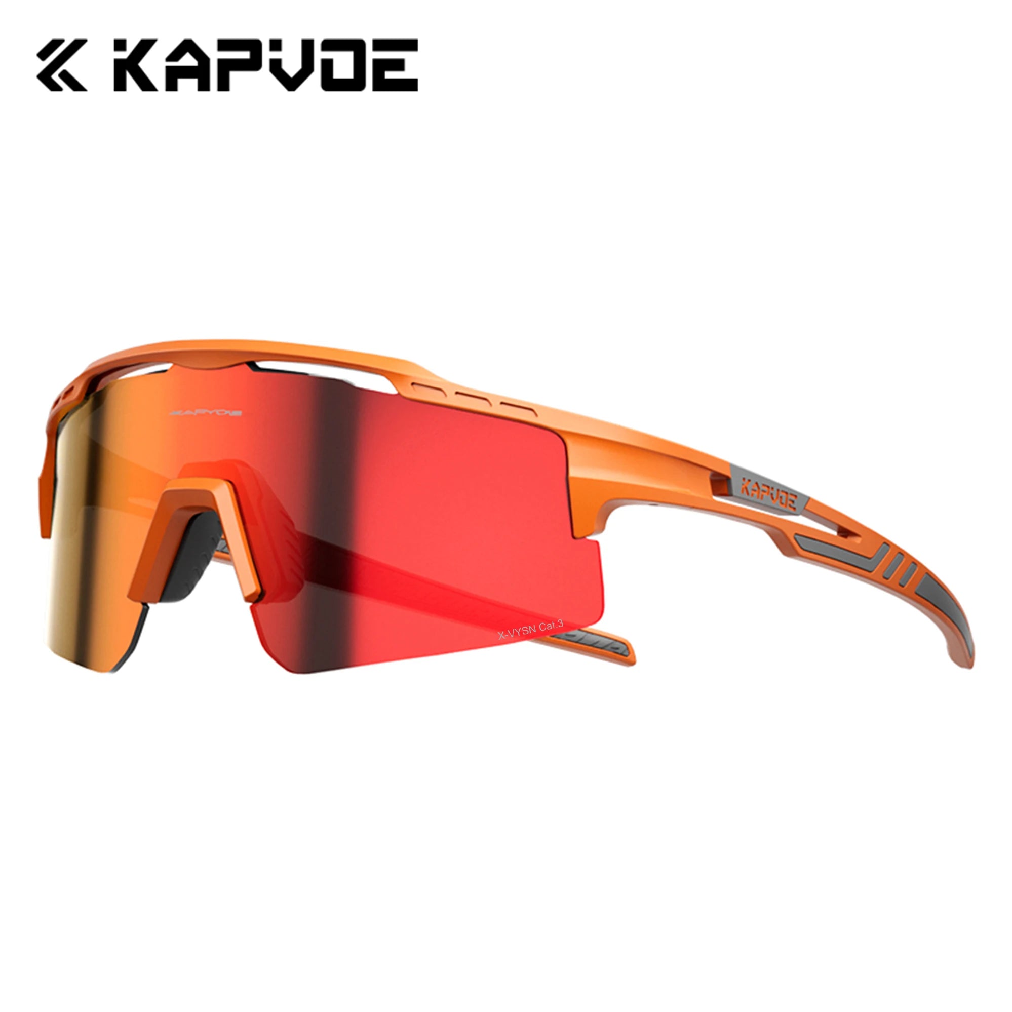 KAPVOE HD UV400 Hiking Cycling Sunglasses Outdoor Sports Hiking and Camping Glasses Waterproof Stylish Driving Sunglasses Unisex
