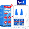 460 Super Glue universal Instant Adhesive Quick-drying Cyanoacrylate for Leather Rubber Wood Metal Strong Bond Liquid Glue Tool