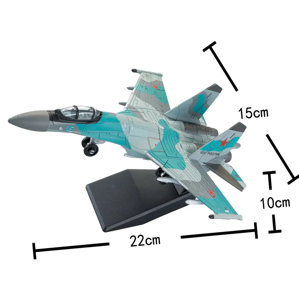 1/100 su-35s Aircraft Models ABS Model Kit Multi-Purpose Fighter Toy Building Block Military Model Toy for Gifts Educational toy