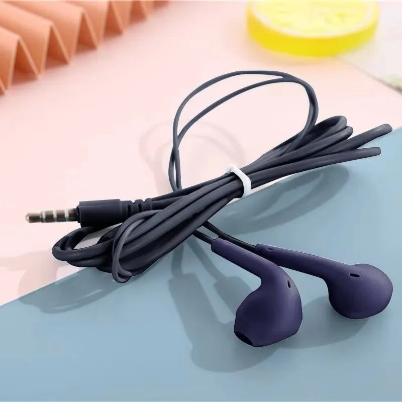 U19 Wired Earbuds 3.5mm Jack Earphones with Mic for iPhone Android Phone Tablet Mini Headphone Sport Headset