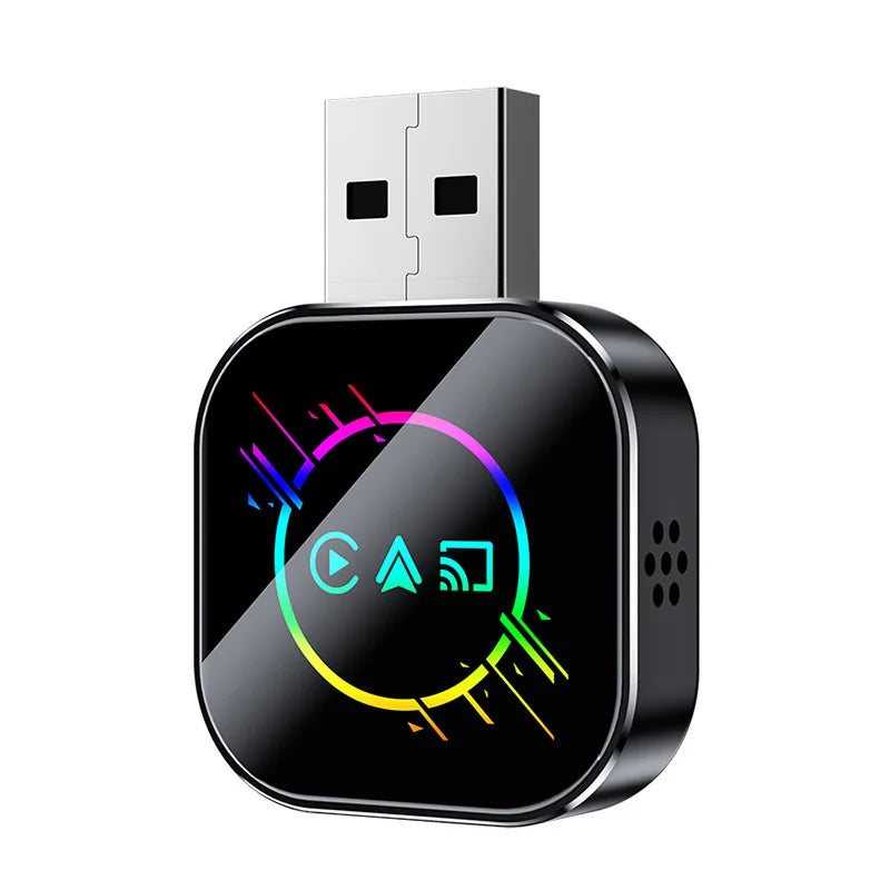 2025 Upgrade 3 in 1 Wireless Carplay Mirror Link Adapter Instant Wired to Wireless Conversion Plug & Play for Wired Carplay