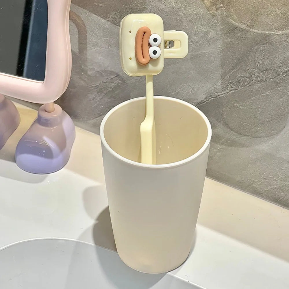 Dopamine Travel Toothbrush Storage Clip Portable Electric Toothbrush Protective Cover Plastic Toothbrush Box