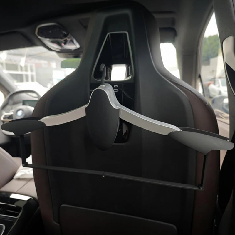 For BMW X7 X6 X5 X3 IX Series 5 7 I5 I7 2023 2024 2025 2026 Car Trouser Clothes Rack Folding Holder Stand Accessories Trim