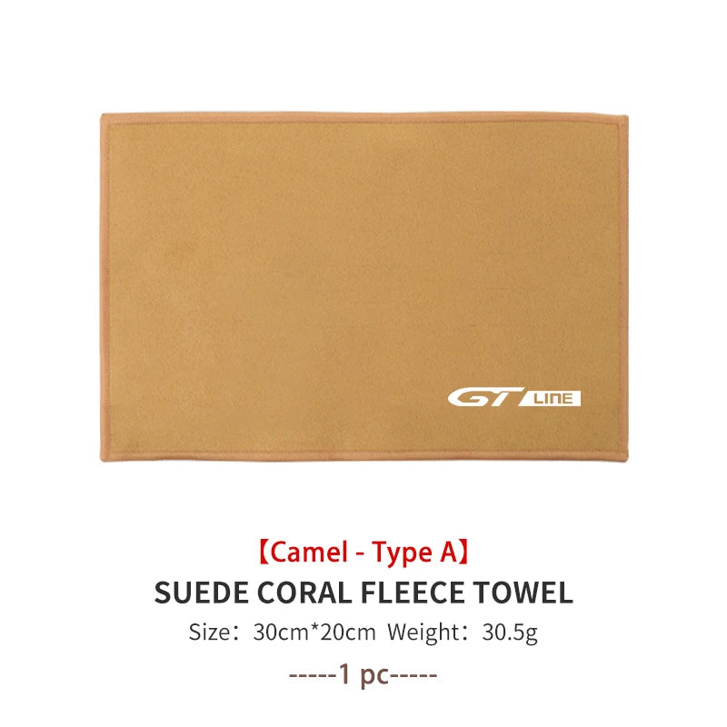 Super Absorbent Car Wash Coral Velvet Towel Cleaning Cloth For Peugeot 206 207 208 508 607 2008 3008 4008 5008 RCZ Rifter