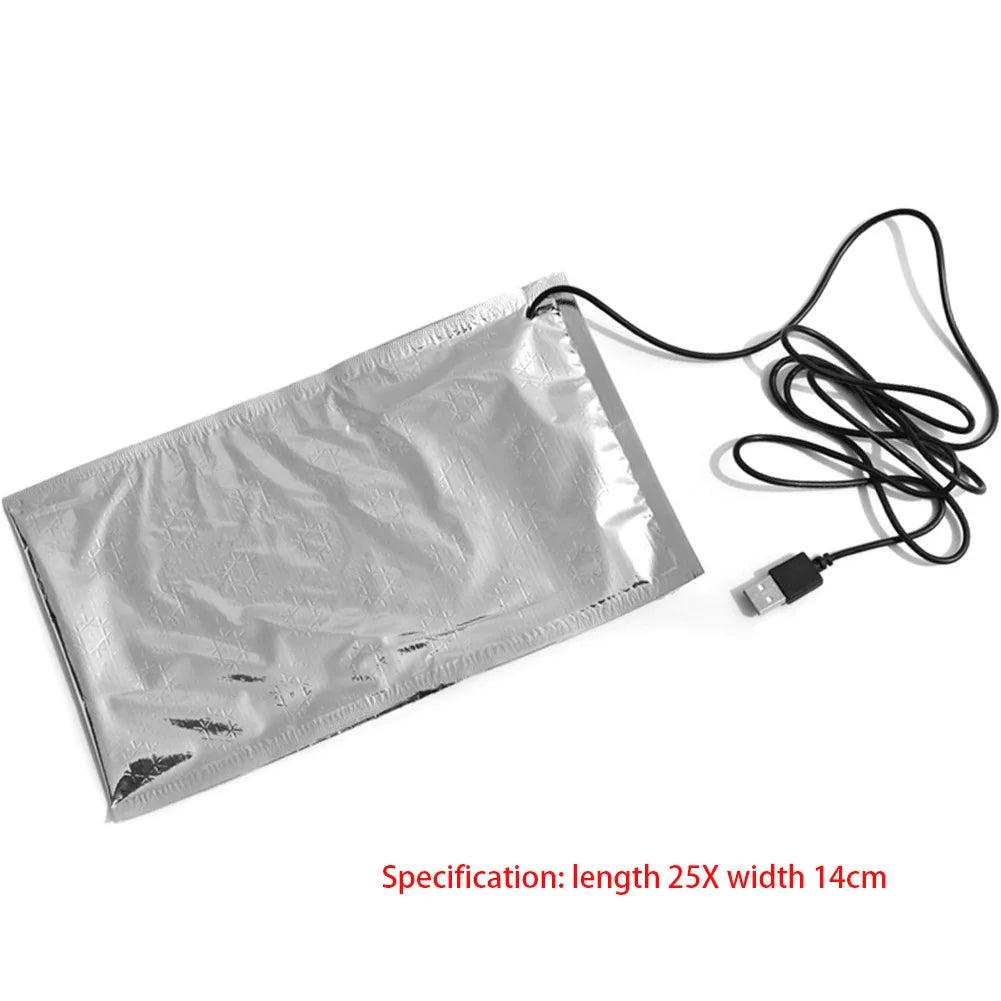 USB Thermostatic Heat Preservation Plate Insuation Bag for Lunch Bag Lunch Box DIY Thermal Heater Pad Food Warmer Heating Plate