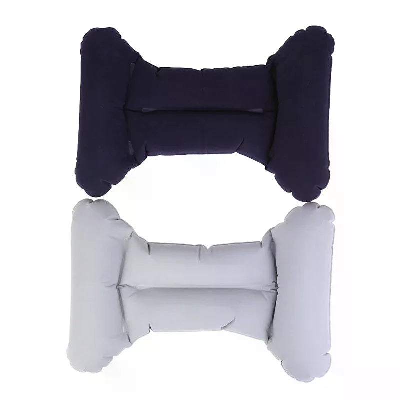 Inflatable Travel Nursing Waist Pillow, Blow Up Lumbar Body Back Support Pillow For Airplane Long Flight Journey Travel Airplane