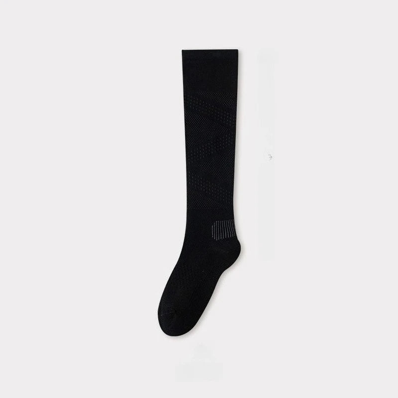 1/3 Pairs Women Summer Thin Mesh Knee High Compression Socks Anti-Odor Athletic Socks Tennis Running Yoga Sports Socks Stockings