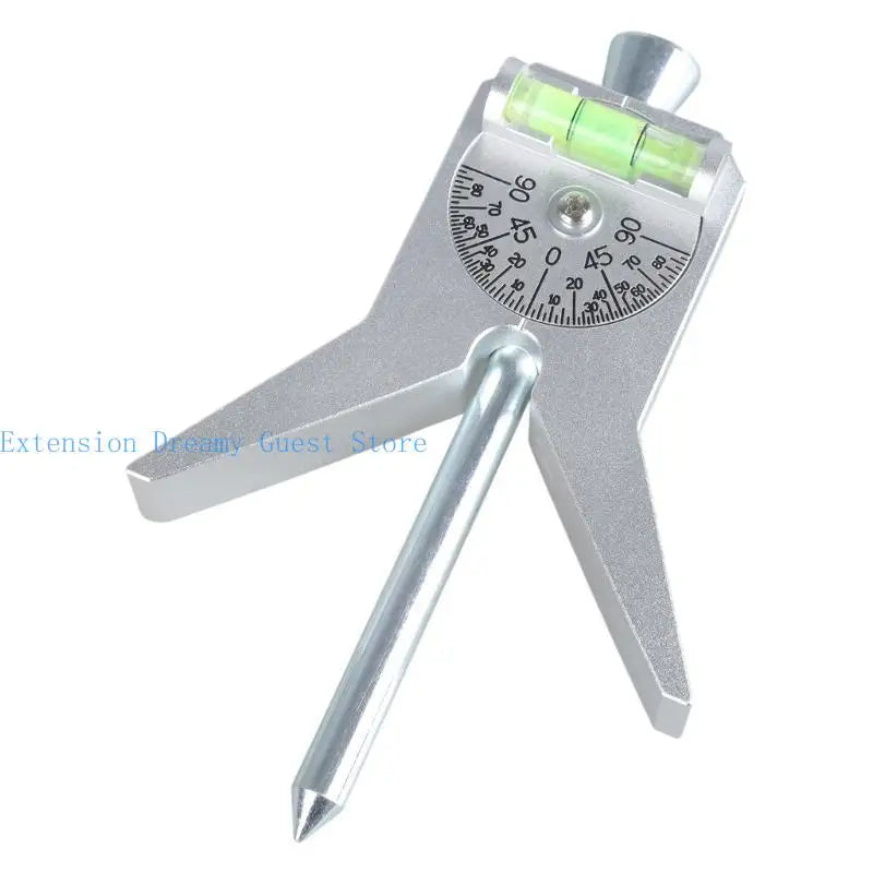 652F Pipe Center Finder with Centering Head, Center Finder Tool to Measure Pipe Diameter Over 0.5" and Up, 4" Y-Type