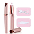 Womens Electric Eyebrow Trimmer Eye Brow Shaper Pencil Face Hair Remover for Women Automatic Eyebrow Shavers Pocketknife