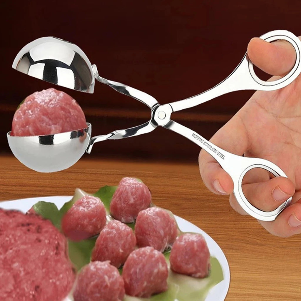 1pcs  Stainless Steel Meatball Maker Meatball Holder Diy Fish Ball Mold