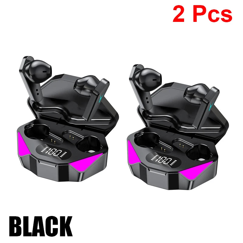 X15D TWS Wireless Earbuds LED Display Gaming Stereo Headphones With Mic Universal For iPhone Android iOS Huawei Xiaomi Redmi Mi