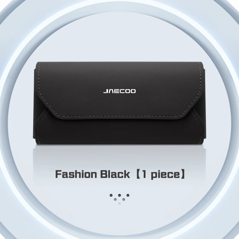 Car Glasses Case Portable Leather For Chery Jaecoo J7 J8 2025 Car Sunshade Sunglasses Holder Eyeglasses Storage Box Accessories