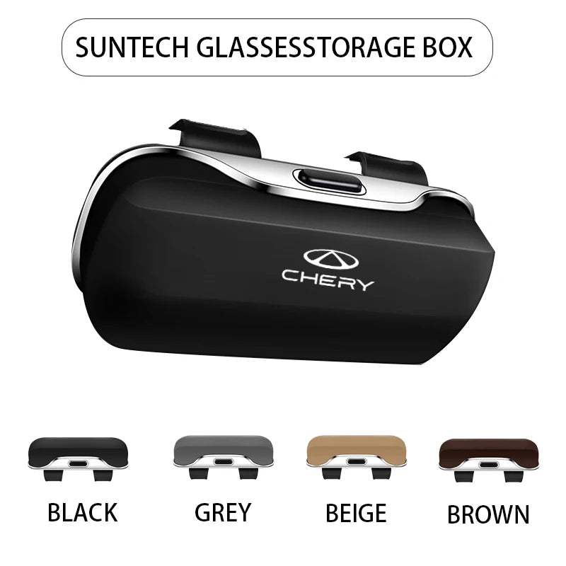 For Chery Tiggo 4 2 8 7 Pro 5X J7 Omoda 5 Fulwin A8 Arrizo 8 5 Accessories Car Visor Sunglasses Car Glasses Case Glasses Clip
