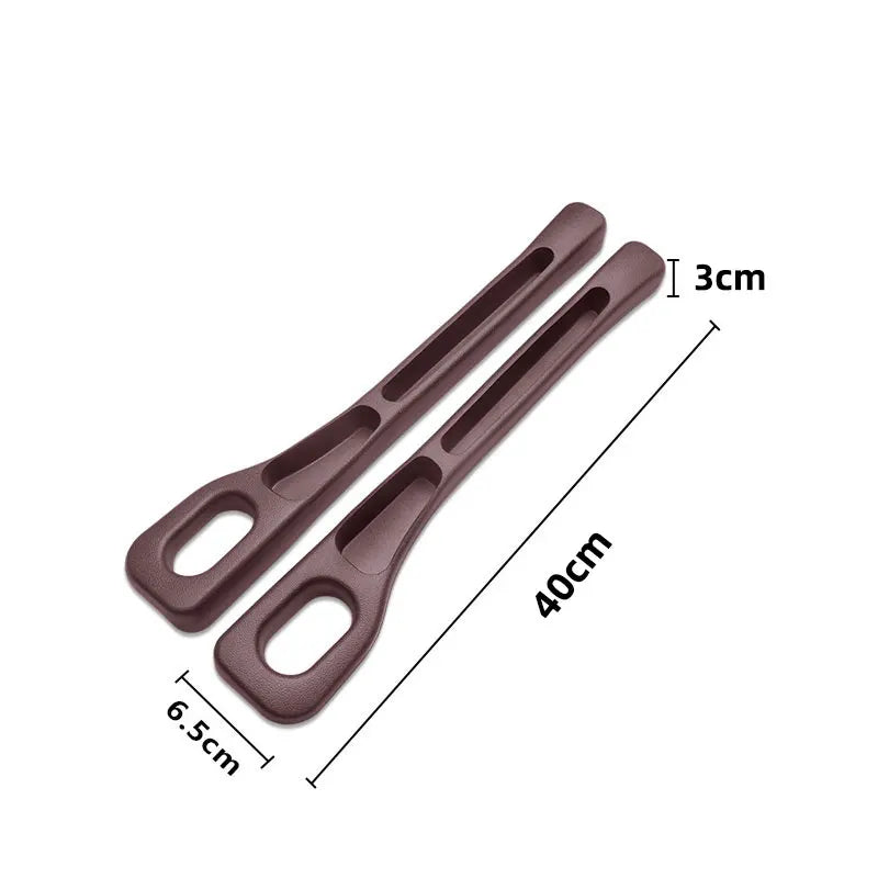 2 Pack Car Seat Gap Filler Strips, Dual Slot Design, Effective Leak Prevention, Easy Installation, Durable Material, Ideal for A