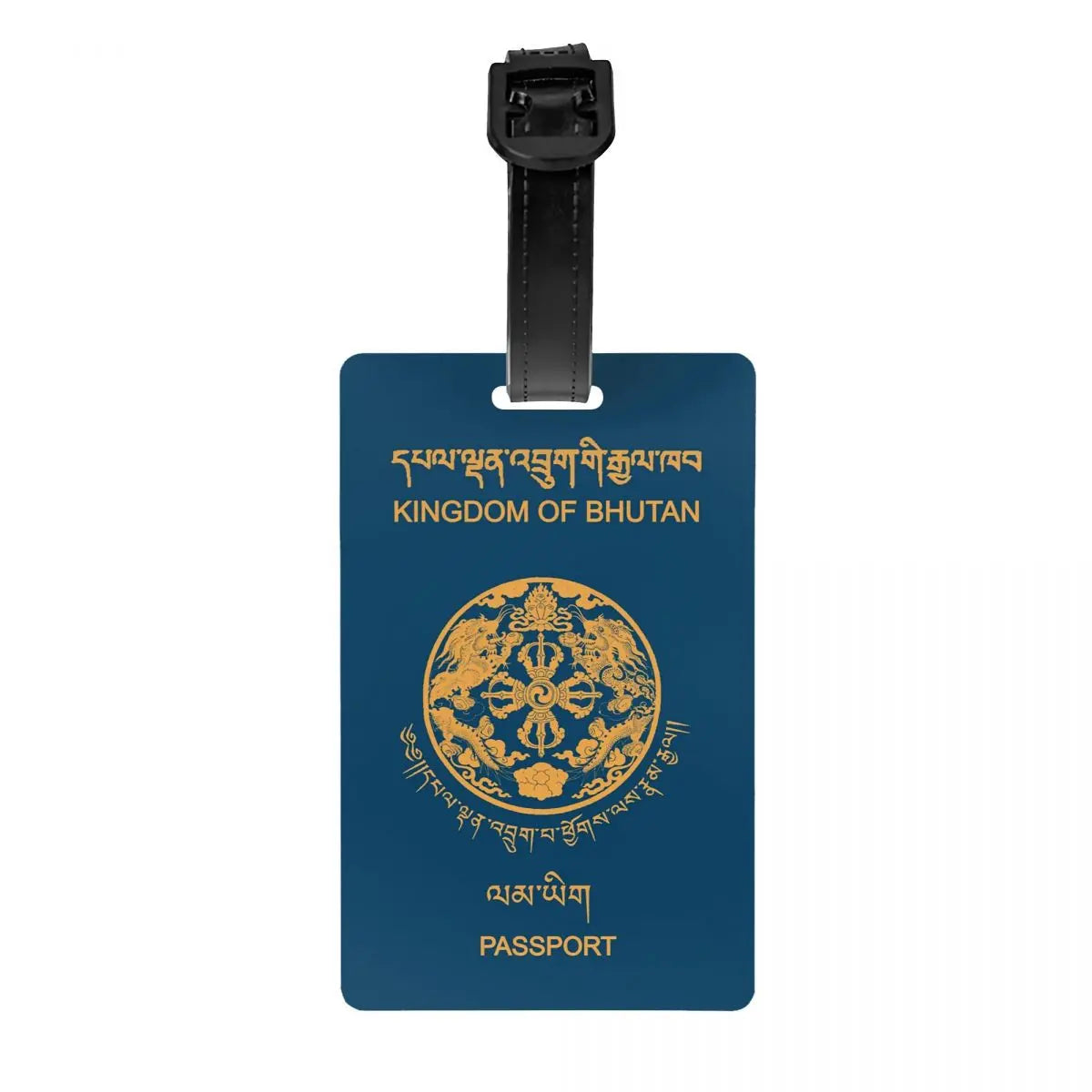 Custom Bahrain Passport Luggage Tag Privacy Protection Baggage Tags Travel Bag Labels Suitcase