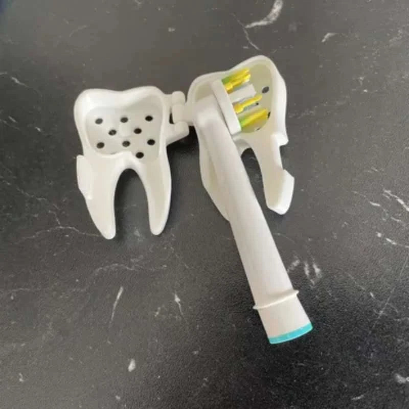 Electric Toothbrush Head Cover with Vent Holes, Dustproof Travel Case, Lightweight for Travelers