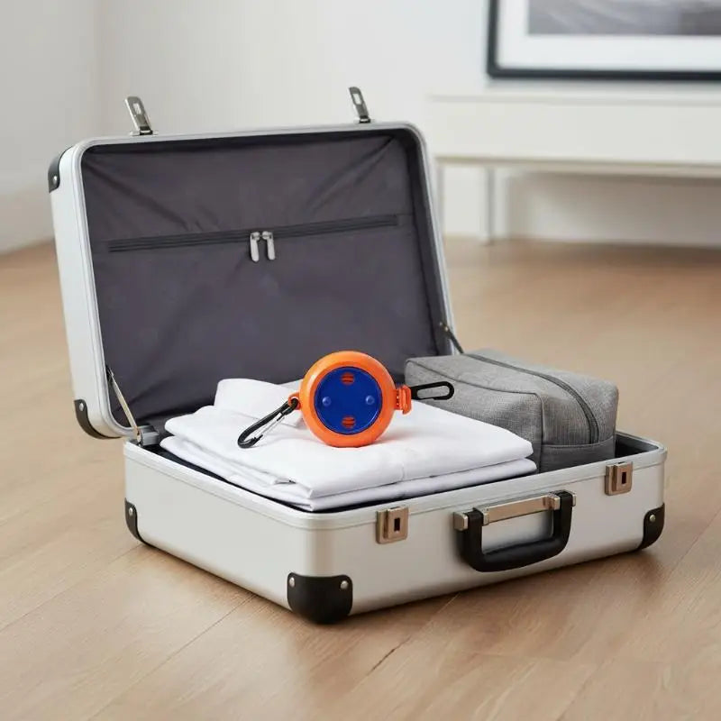 ★▲Retractable Travel Laundry Drying Rope 8M Space Saving Non-slip Clothesline for Outdoor Camping Balcony Home Use