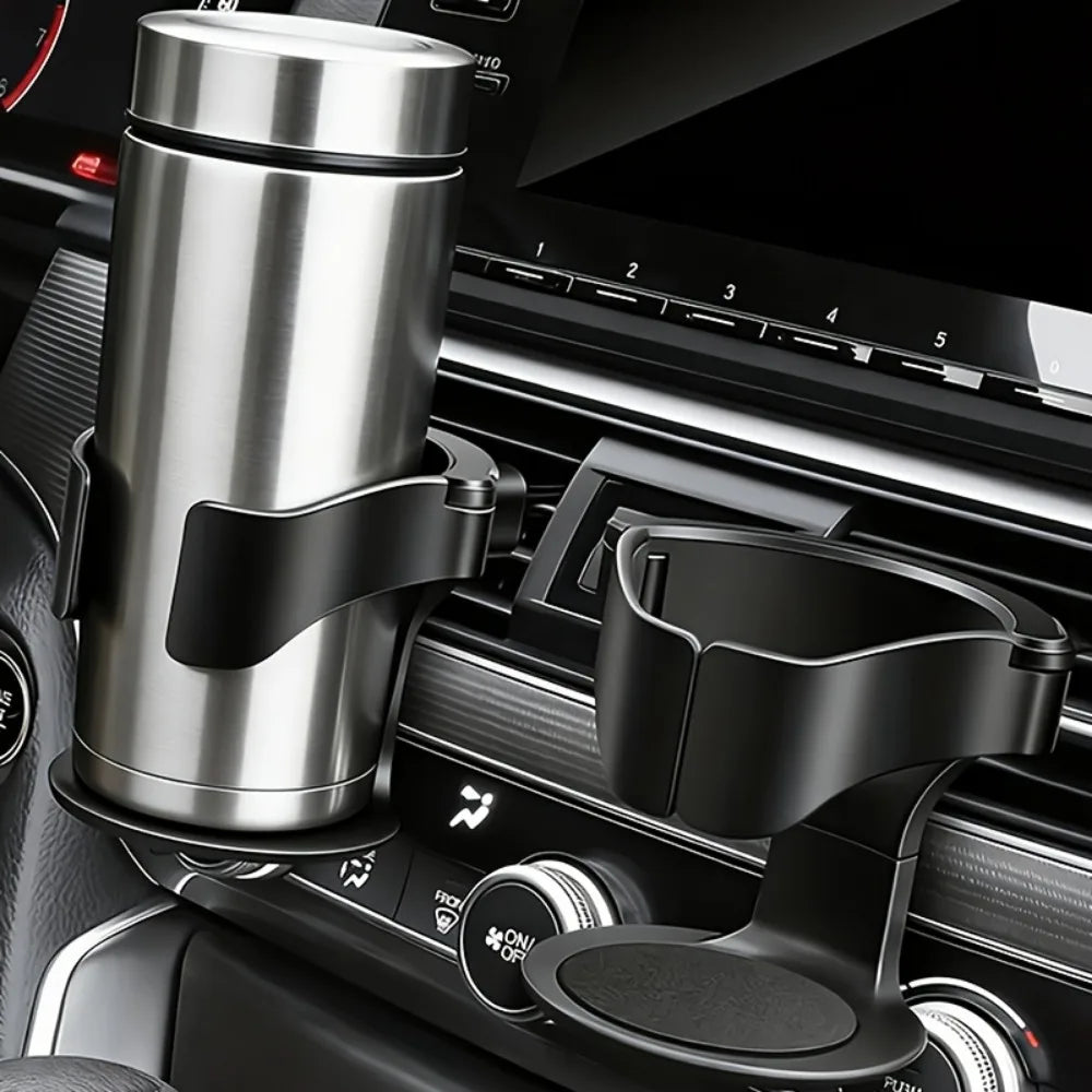 Car Air Vent Drink Cup Bottle Holder Auto Drink Rack Stand for Water Bottles & Ashtray Multifunctional Car Coffee Cup Holder