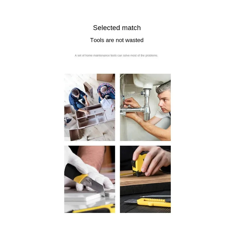 New Tools Car 12-Piece Emergency Toolbox Hardware Combination Tools Car Tool Kit Car Body Repair Tool Automobiles Accessories