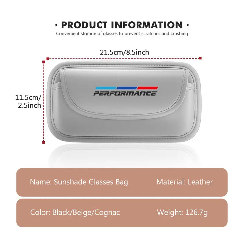 Car Glasses Box Sunroof Plate Sunglasses Clamp Storage Holder For BMW 1 3 5 Series X1 X3 X4 X5 X7 G20 G38 F20 F39 F48 E46