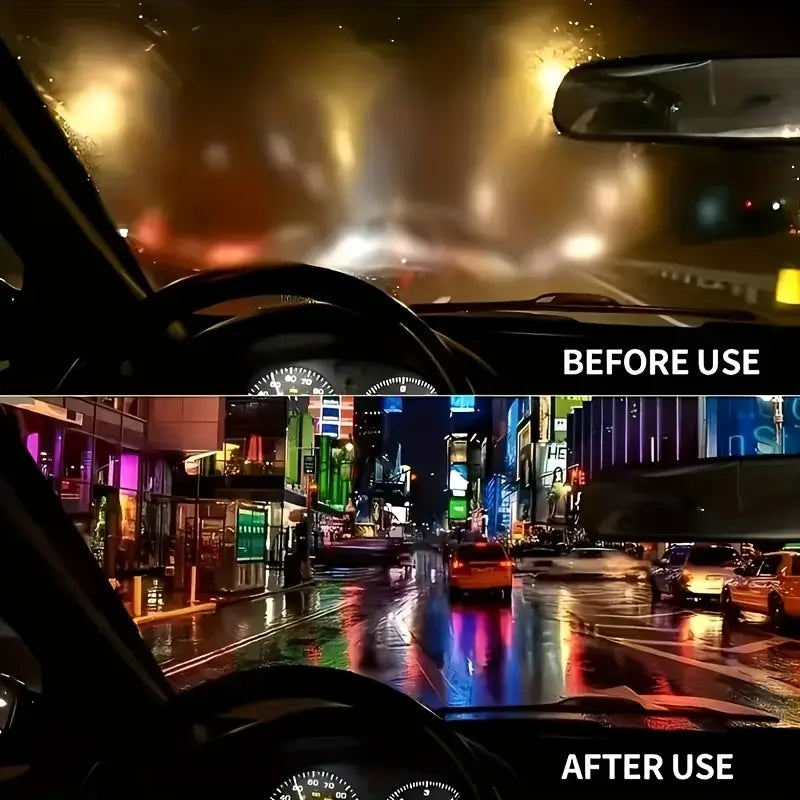 IFUBO Concentrated Car Glass Cleaner 60ML Windshield Washer Fluid Remove Oil Film Anti-Glare Clear Vision Auto Glass Care Liquid