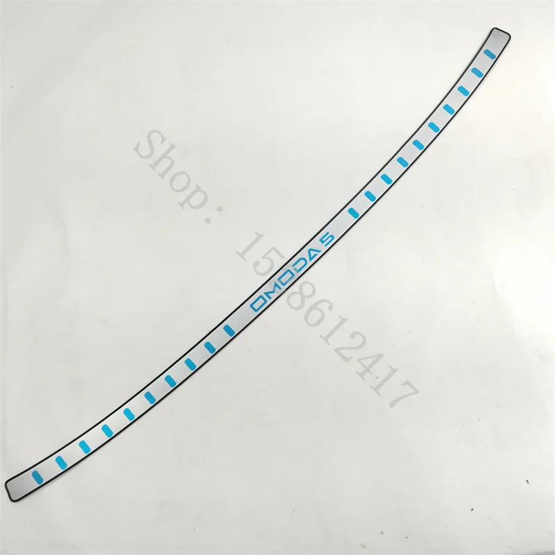 For CHERY OMODA 5 2021 2022 2023- 2024 stainless Rear Bumper Protector Sill Trunk Tread Plate Trim Car Accessories