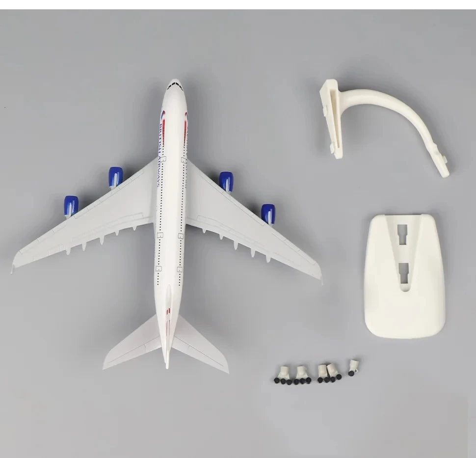 Diecast 20cm Airbus A320 Prototype Aircraft Simulation Alloy Airliner Model Family Toys And Ornaments A320 Crafts Gifts