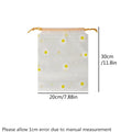 10pcs small chrysanthemum bouquet pockets, miscellaneous storage bags, shoes, socks, umbrella bags