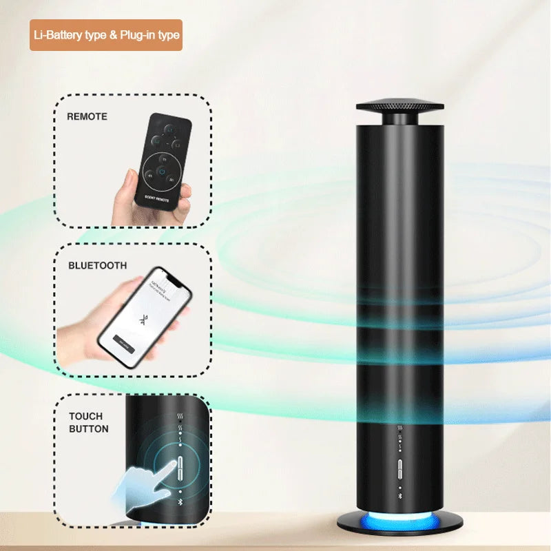 NAMASTE Smart Essential Oil Diffuser Office Aromatherapy Machine Battery Aromatherapy Machine Home Electric Aromatherapy Machine