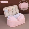 Travel Storage Bag Portable Underwear Pantyhose, Socks Organizing Bag, Double Layer Large Capacity Luggage Bag Travel Essentials