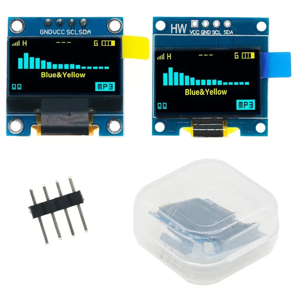 0.96 inch oled IIC Serial White OLED Display Module 128X64 I2C SSD1306 12864 LCD Screen Board GND VDD SCK SDA for Arduino